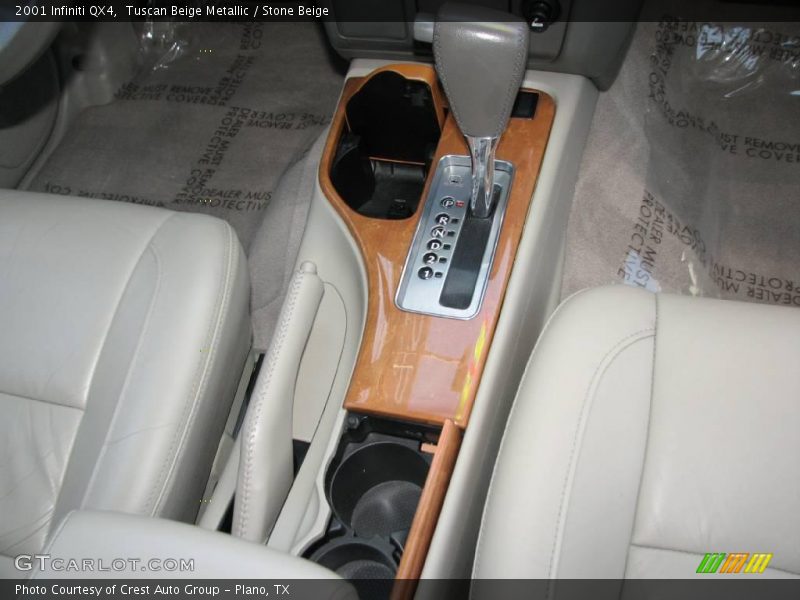 Tuscan Beige Metallic / Stone Beige 2001 Infiniti QX4