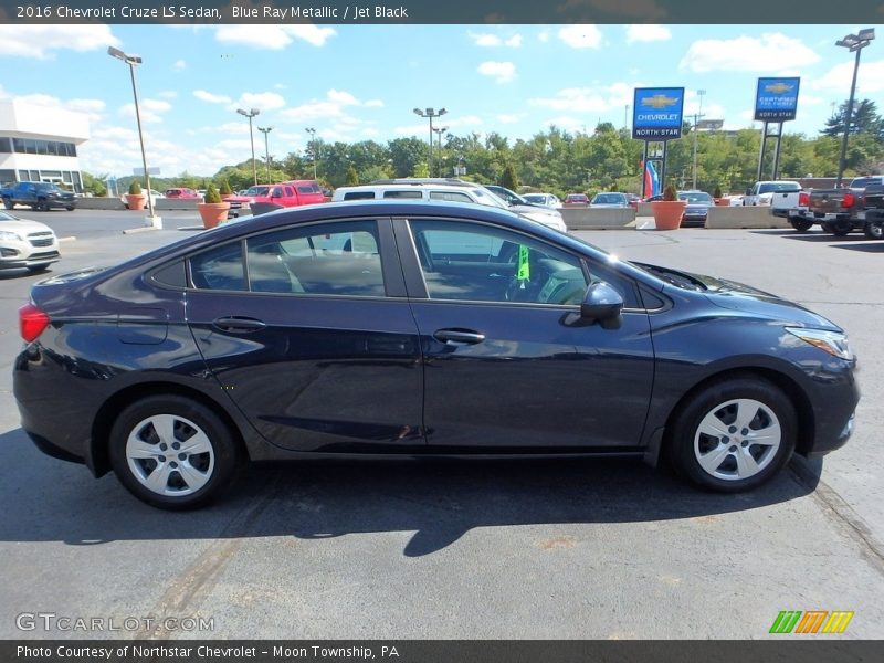 Blue Ray Metallic / Jet Black 2016 Chevrolet Cruze LS Sedan