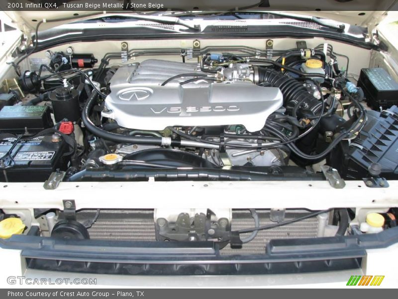 Tuscan Beige Metallic / Stone Beige 2001 Infiniti QX4