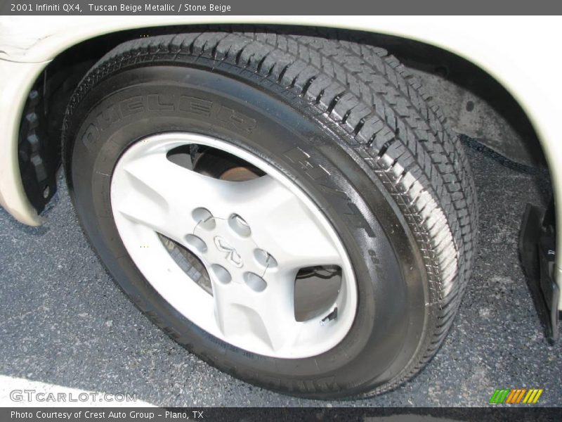 Tuscan Beige Metallic / Stone Beige 2001 Infiniti QX4