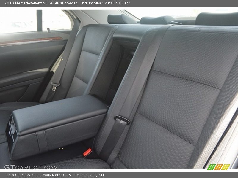 Iridium Silver Metallic / Black 2010 Mercedes-Benz S 550 4Matic Sedan