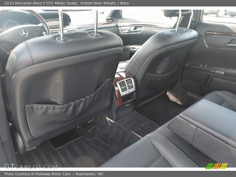 Iridium Silver Metallic / Black 2010 Mercedes-Benz S 550 4Matic Sedan