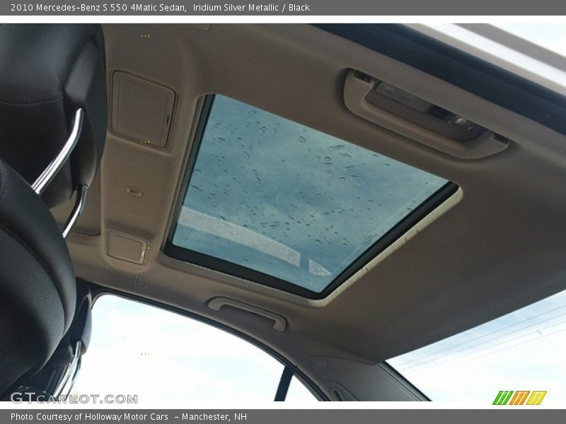 Iridium Silver Metallic / Black 2010 Mercedes-Benz S 550 4Matic Sedan