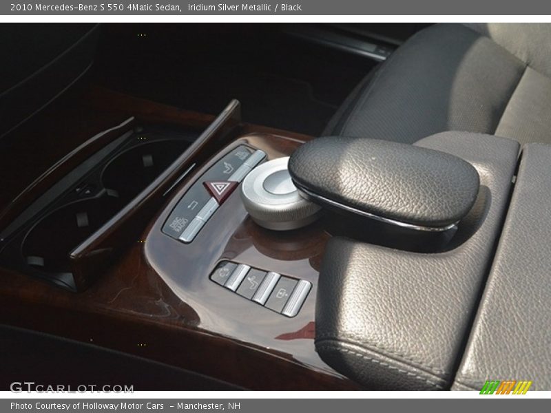 Iridium Silver Metallic / Black 2010 Mercedes-Benz S 550 4Matic Sedan