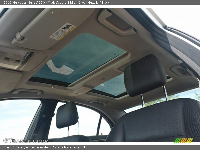 Iridium Silver Metallic / Black 2010 Mercedes-Benz S 550 4Matic Sedan