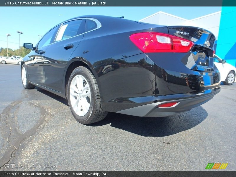 Mosaic Black Metallic / Jet Black 2016 Chevrolet Malibu LT