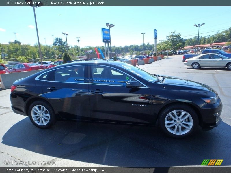 Mosaic Black Metallic / Jet Black 2016 Chevrolet Malibu LT