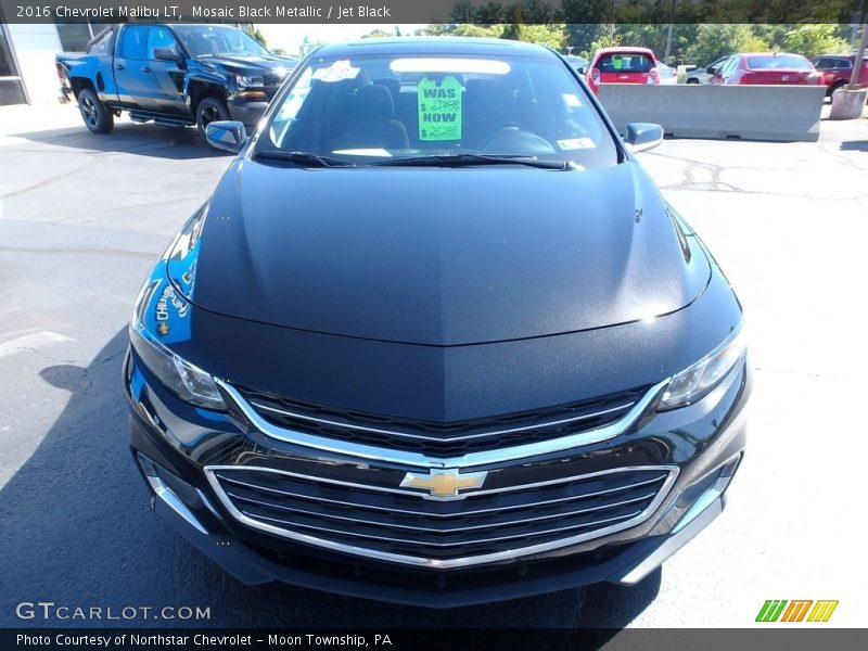Mosaic Black Metallic / Jet Black 2016 Chevrolet Malibu LT