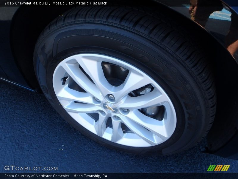 Mosaic Black Metallic / Jet Black 2016 Chevrolet Malibu LT