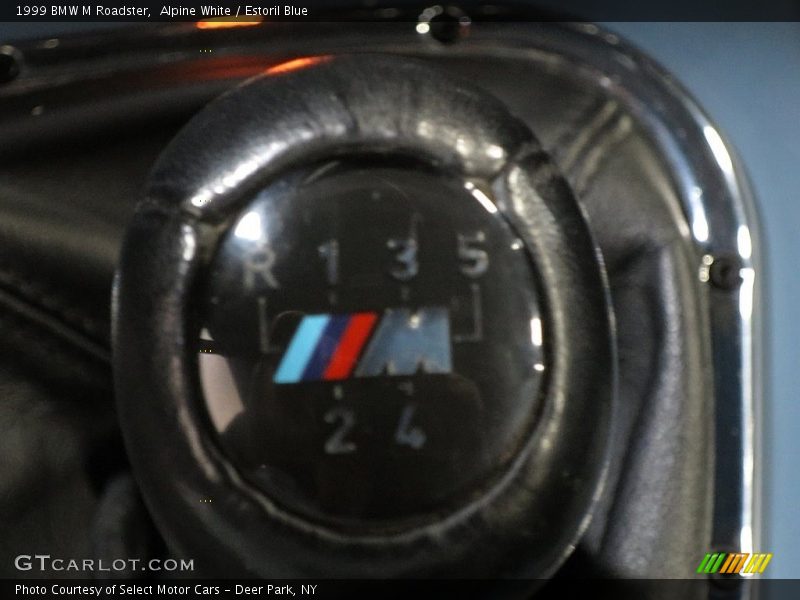 Alpine White / Estoril Blue 1999 BMW M Roadster