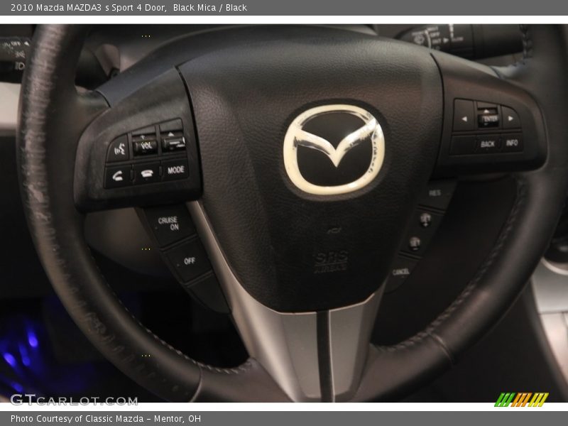 Black Mica / Black 2010 Mazda MAZDA3 s Sport 4 Door