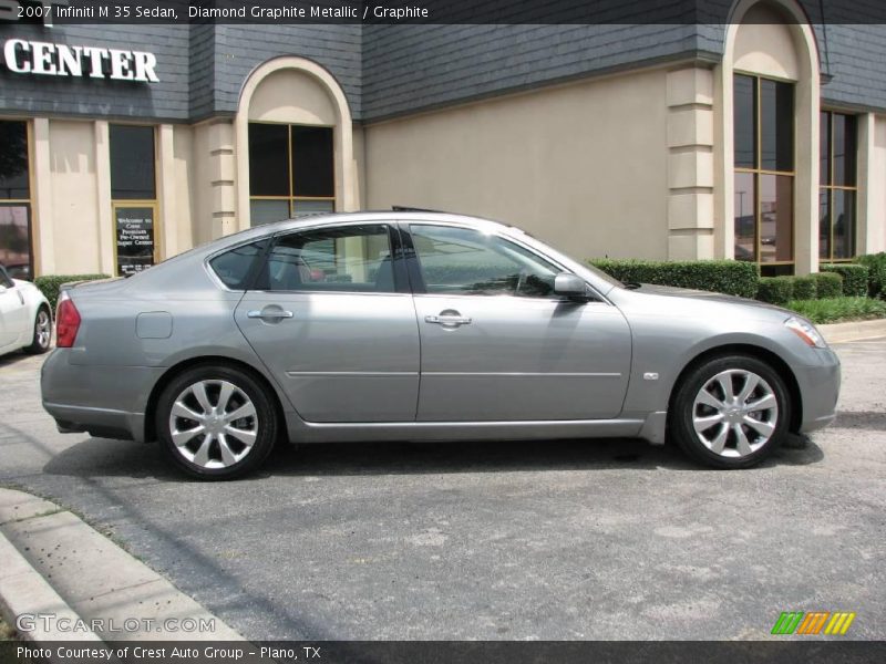 Diamond Graphite Metallic / Graphite 2007 Infiniti M 35 Sedan