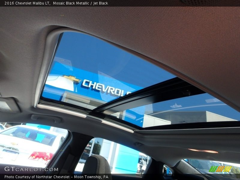 Mosaic Black Metallic / Jet Black 2016 Chevrolet Malibu LT