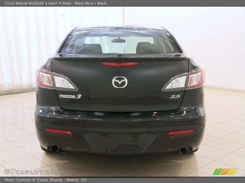 Black Mica / Black 2010 Mazda MAZDA3 s Sport 4 Door
