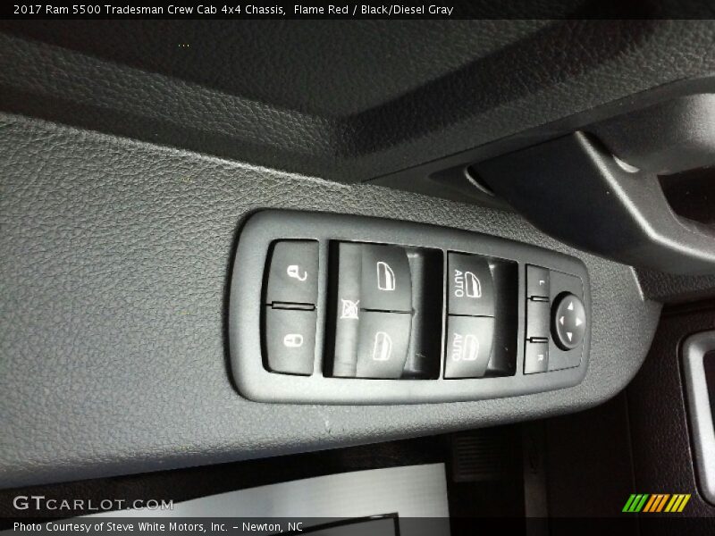 Controls of 2017 5500 Tradesman Crew Cab 4x4 Chassis