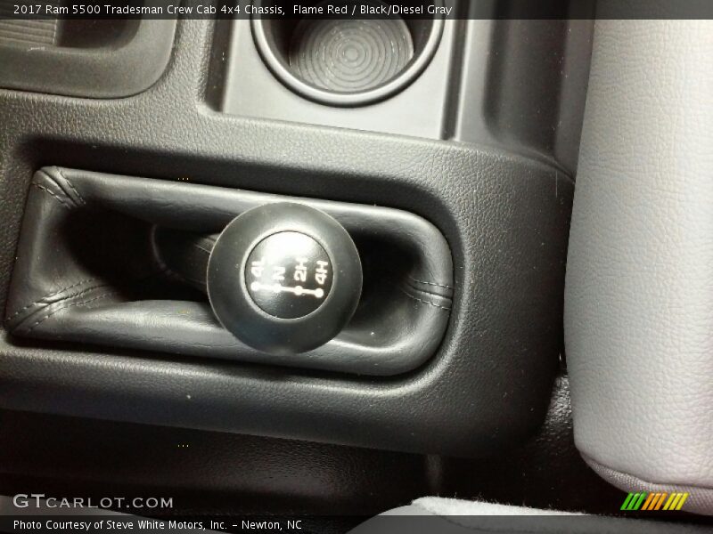 Flame Red / Black/Diesel Gray 2017 Ram 5500 Tradesman Crew Cab 4x4 Chassis
