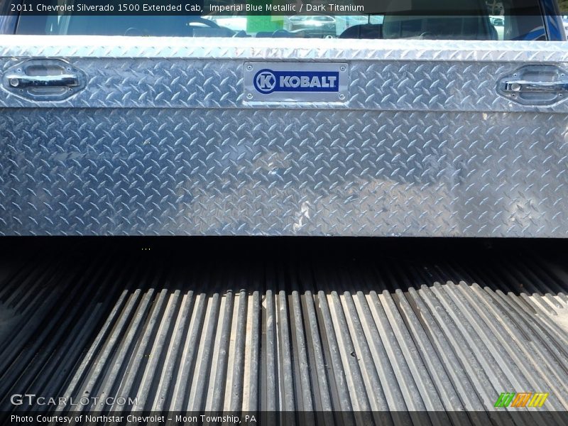 Imperial Blue Metallic / Dark Titanium 2011 Chevrolet Silverado 1500 Extended Cab
