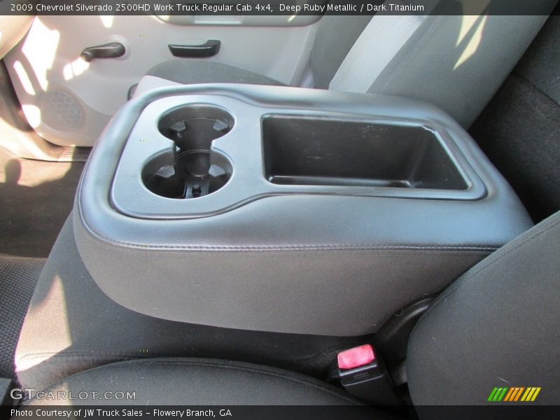 Deep Ruby Metallic / Dark Titanium 2009 Chevrolet Silverado 2500HD Work Truck Regular Cab 4x4