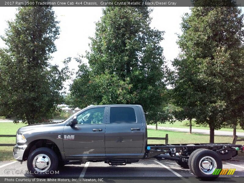 Granite Crystal Metallic / Black/Diesel Gray 2017 Ram 3500 Tradesman Crew Cab 4x4 Chassis