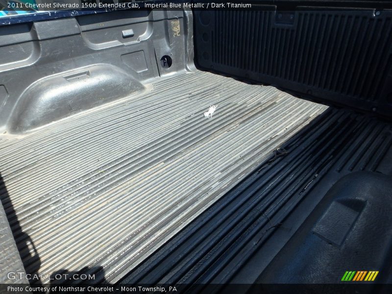 Imperial Blue Metallic / Dark Titanium 2011 Chevrolet Silverado 1500 Extended Cab
