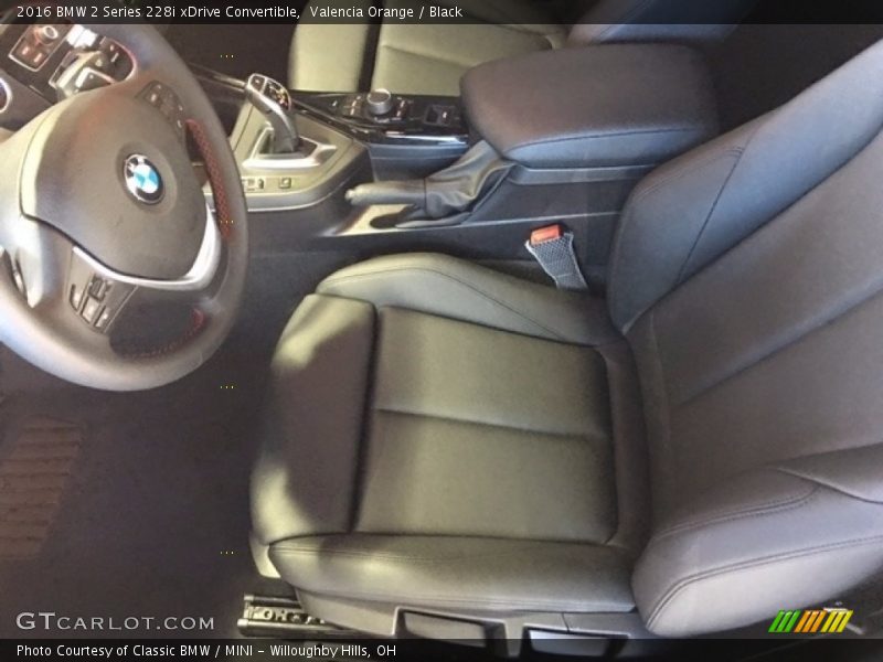 Valencia Orange / Black 2016 BMW 2 Series 228i xDrive Convertible