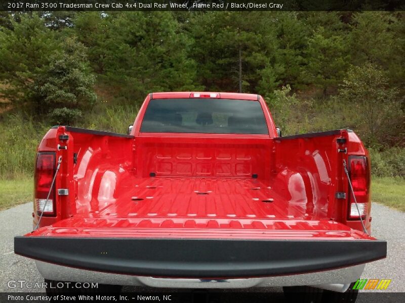 Flame Red / Black/Diesel Gray 2017 Ram 3500 Tradesman Crew Cab 4x4 Dual Rear Wheel