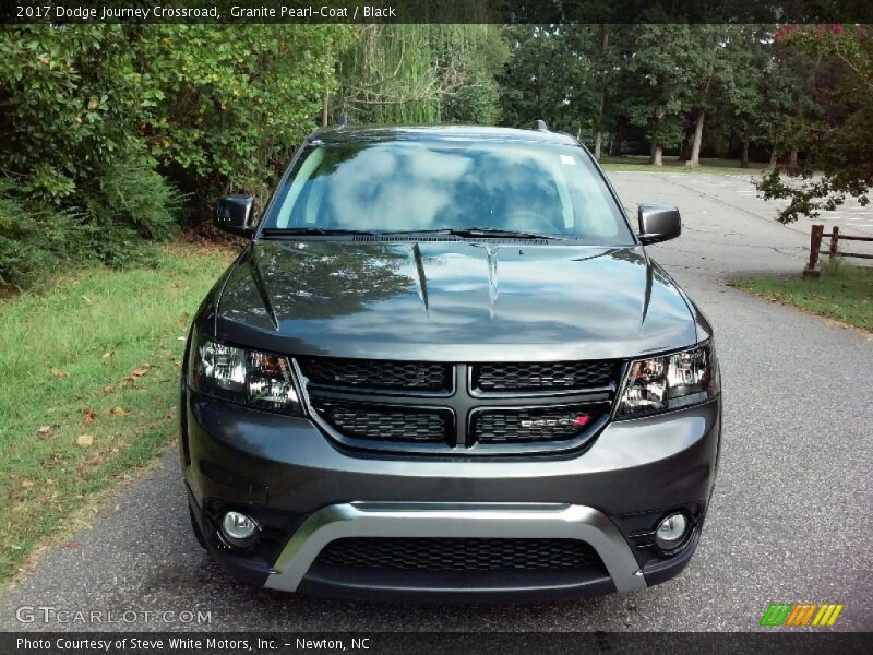 Granite Pearl-Coat / Black 2017 Dodge Journey Crossroad