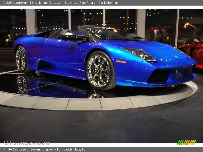 Blu Nova (Blue Pearl) / Blu Delphinus 2006 Lamborghini Murcielago Roadster