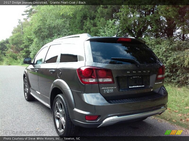Granite Pearl-Coat / Black 2017 Dodge Journey Crossroad