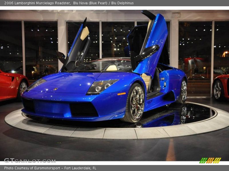 Blu Nova (Blue Pearl) / Blu Delphinus 2006 Lamborghini Murcielago Roadster