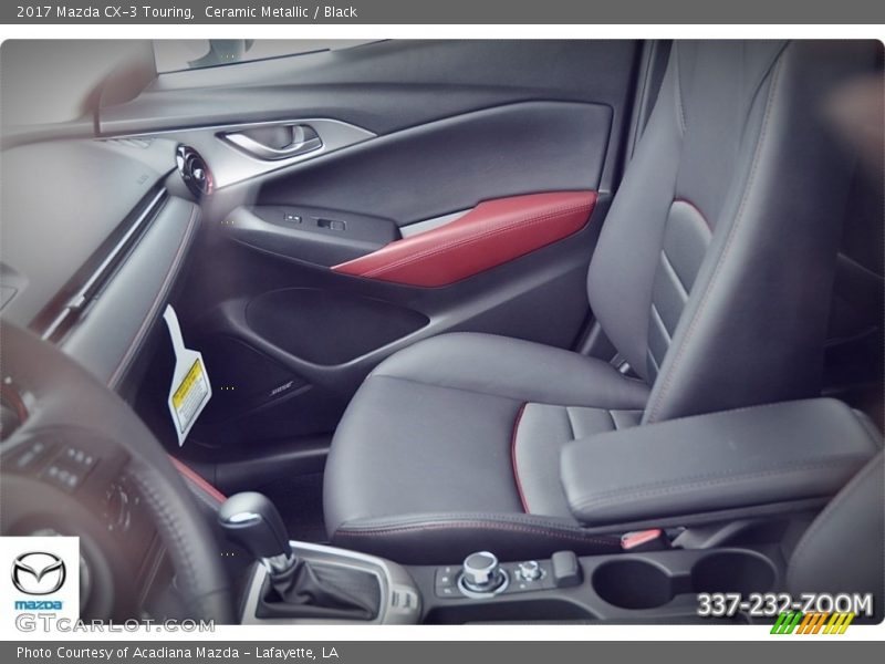 Ceramic Metallic / Black 2017 Mazda CX-3 Touring