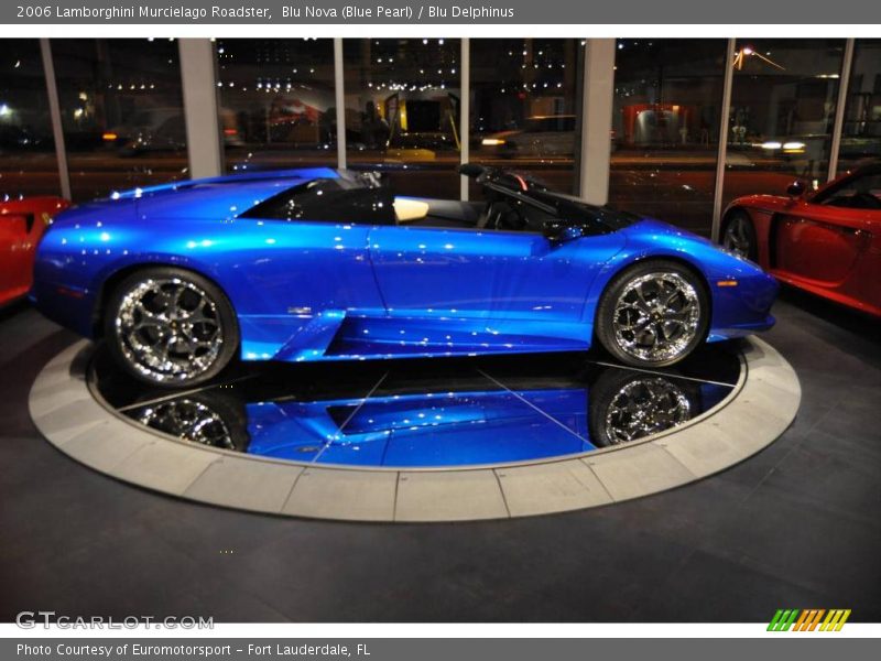 Blu Nova (Blue Pearl) / Blu Delphinus 2006 Lamborghini Murcielago Roadster