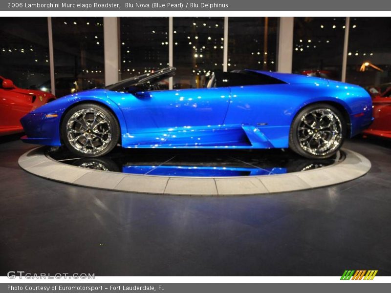 Blu Nova (Blue Pearl) / Blu Delphinus 2006 Lamborghini Murcielago Roadster