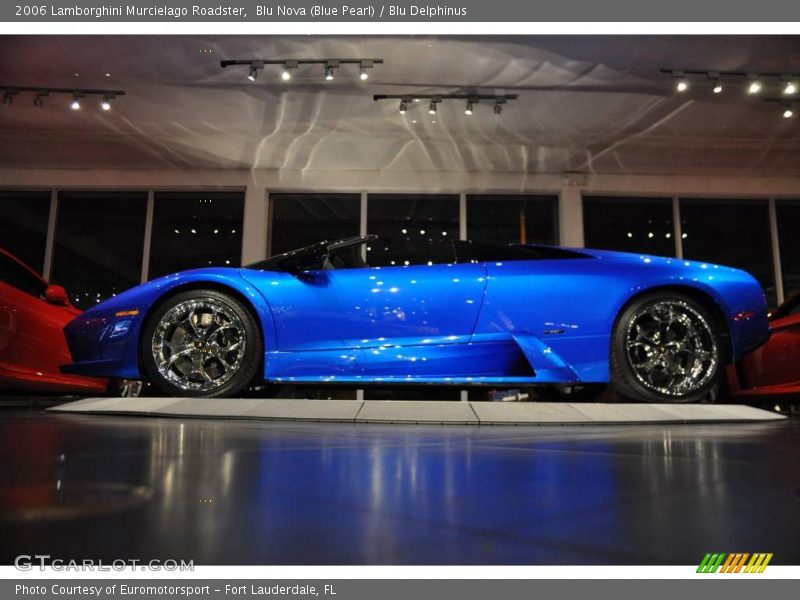 Blu Nova (Blue Pearl) / Blu Delphinus 2006 Lamborghini Murcielago Roadster
