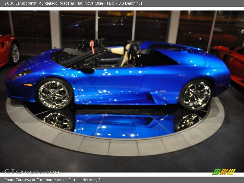 Blu Nova (Blue Pearl) / Blu Delphinus 2006 Lamborghini Murcielago Roadster