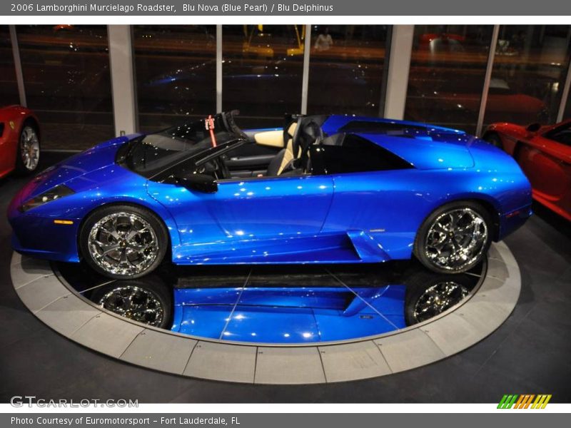 Blu Nova (Blue Pearl) / Blu Delphinus 2006 Lamborghini Murcielago Roadster