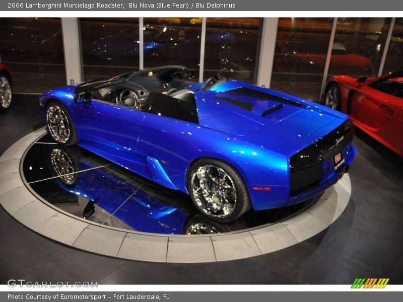 Blu Nova (Blue Pearl) / Blu Delphinus 2006 Lamborghini Murcielago Roadster