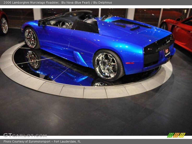 Blu Nova (Blue Pearl) / Blu Delphinus 2006 Lamborghini Murcielago Roadster