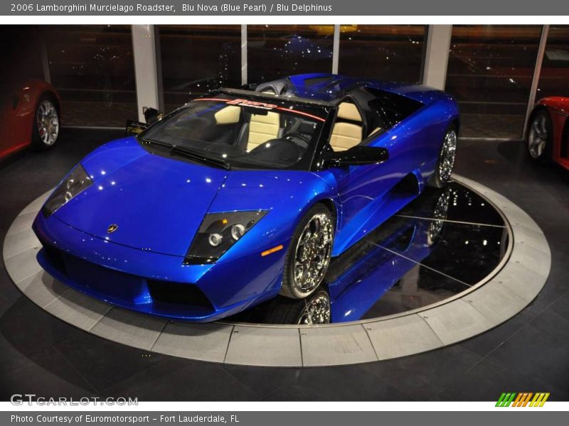 Blu Nova (Blue Pearl) / Blu Delphinus 2006 Lamborghini Murcielago Roadster