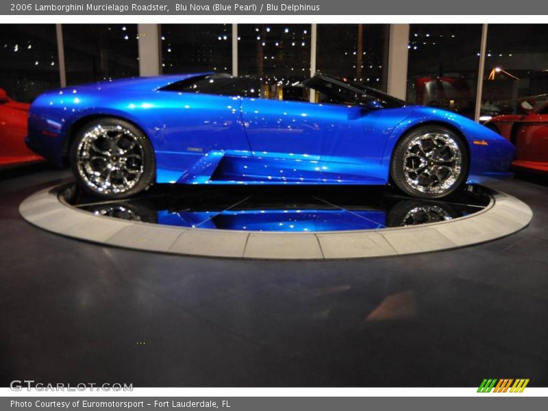 Blu Nova (Blue Pearl) / Blu Delphinus 2006 Lamborghini Murcielago Roadster