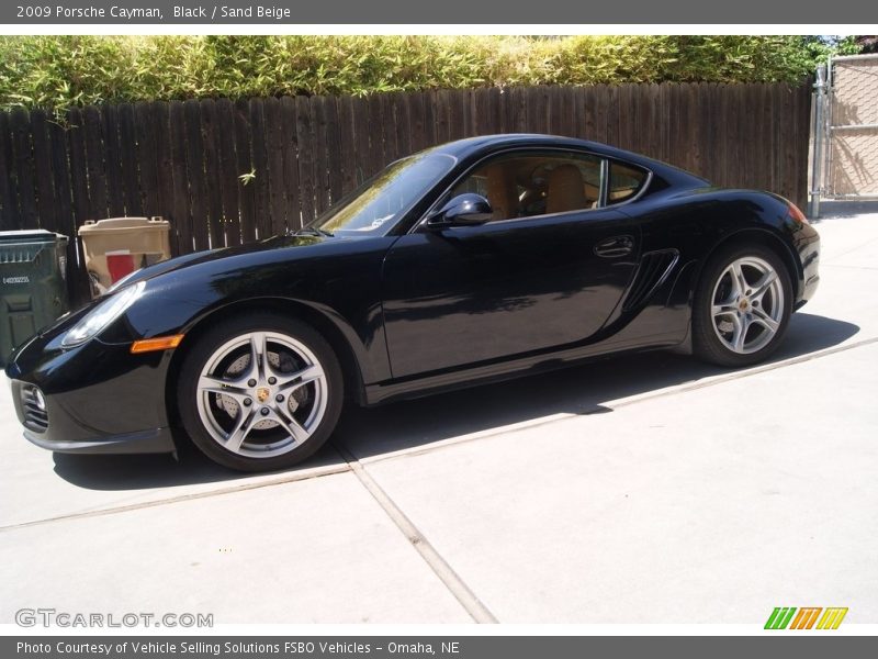 Black / Sand Beige 2009 Porsche Cayman