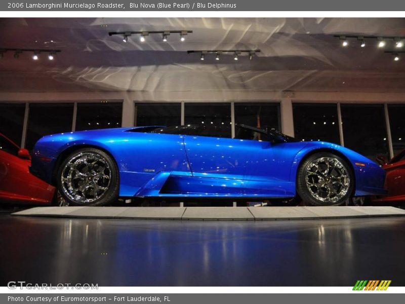 Blu Nova (Blue Pearl) / Blu Delphinus 2006 Lamborghini Murcielago Roadster