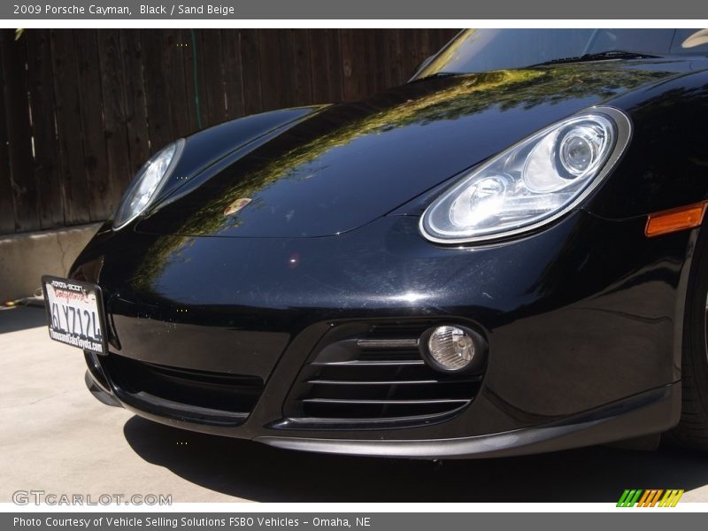 Black / Sand Beige 2009 Porsche Cayman