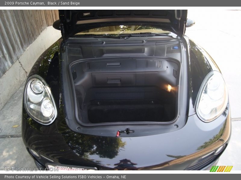 Black / Sand Beige 2009 Porsche Cayman