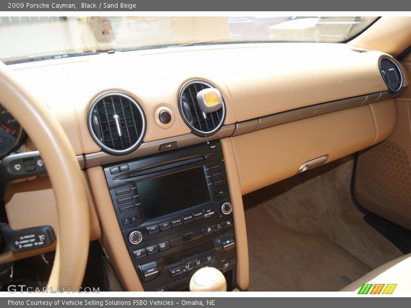 Black / Sand Beige 2009 Porsche Cayman