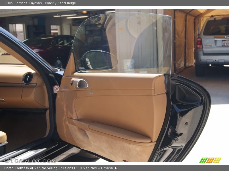 Black / Sand Beige 2009 Porsche Cayman