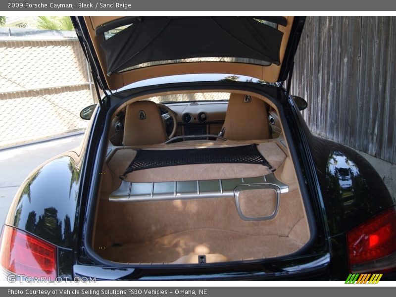 Black / Sand Beige 2009 Porsche Cayman