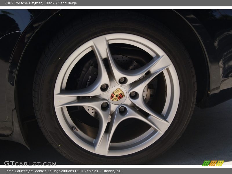 Black / Sand Beige 2009 Porsche Cayman
