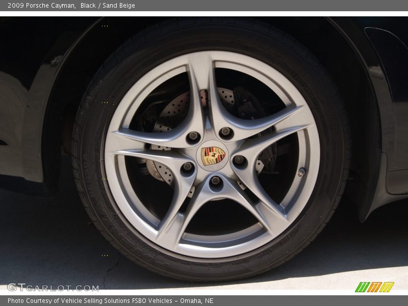 Black / Sand Beige 2009 Porsche Cayman