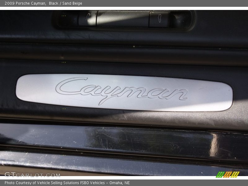 Black / Sand Beige 2009 Porsche Cayman